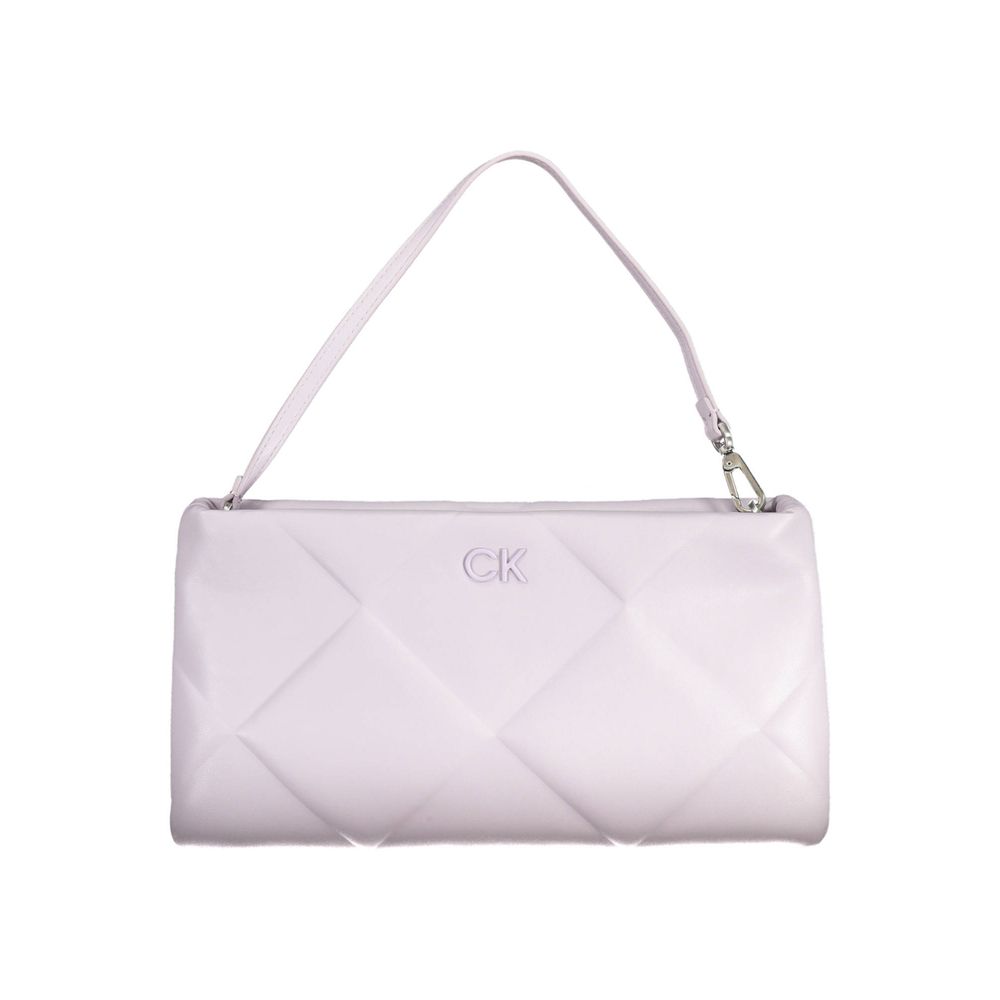 Sac à main en polyester violet Calvin Klein