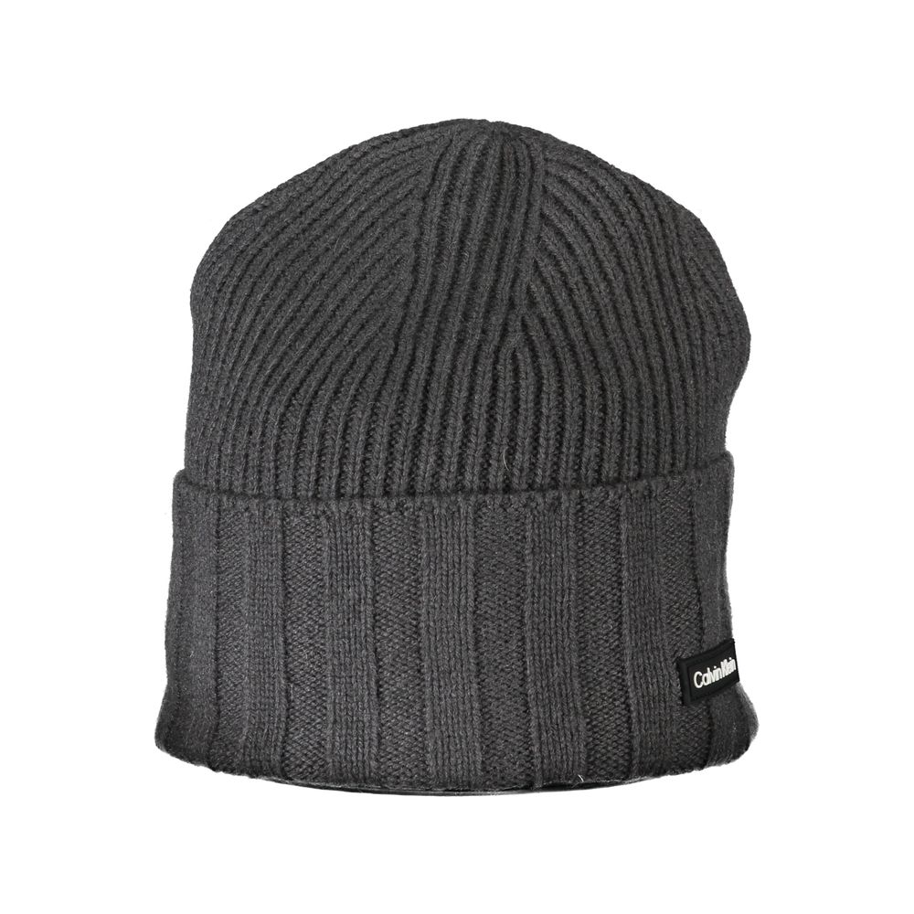 Sombrero Calvin Klein Elegant Contrast Detail Gris