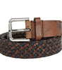 Dolce & Gabbana Brown Calfskin Belt