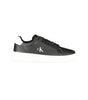 Baskets Calvin Klein en cuir noir pour homme