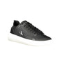 Baskets Calvin Klein en cuir noir pour homme