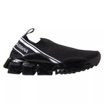 Dolce & Gabbana Black Sorrento Slip On Low Top Sneakers