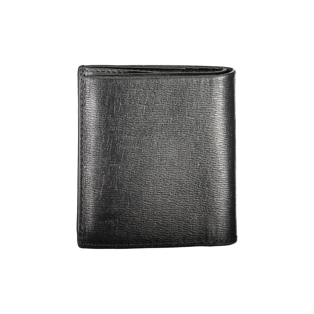 Portefeuille homme en cuir noir Calvin Klein