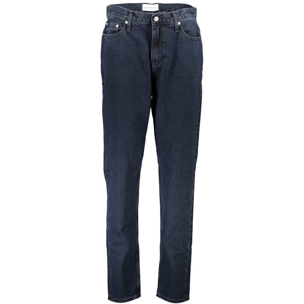 Jean et pantalon en coton bleu Calvin Klein