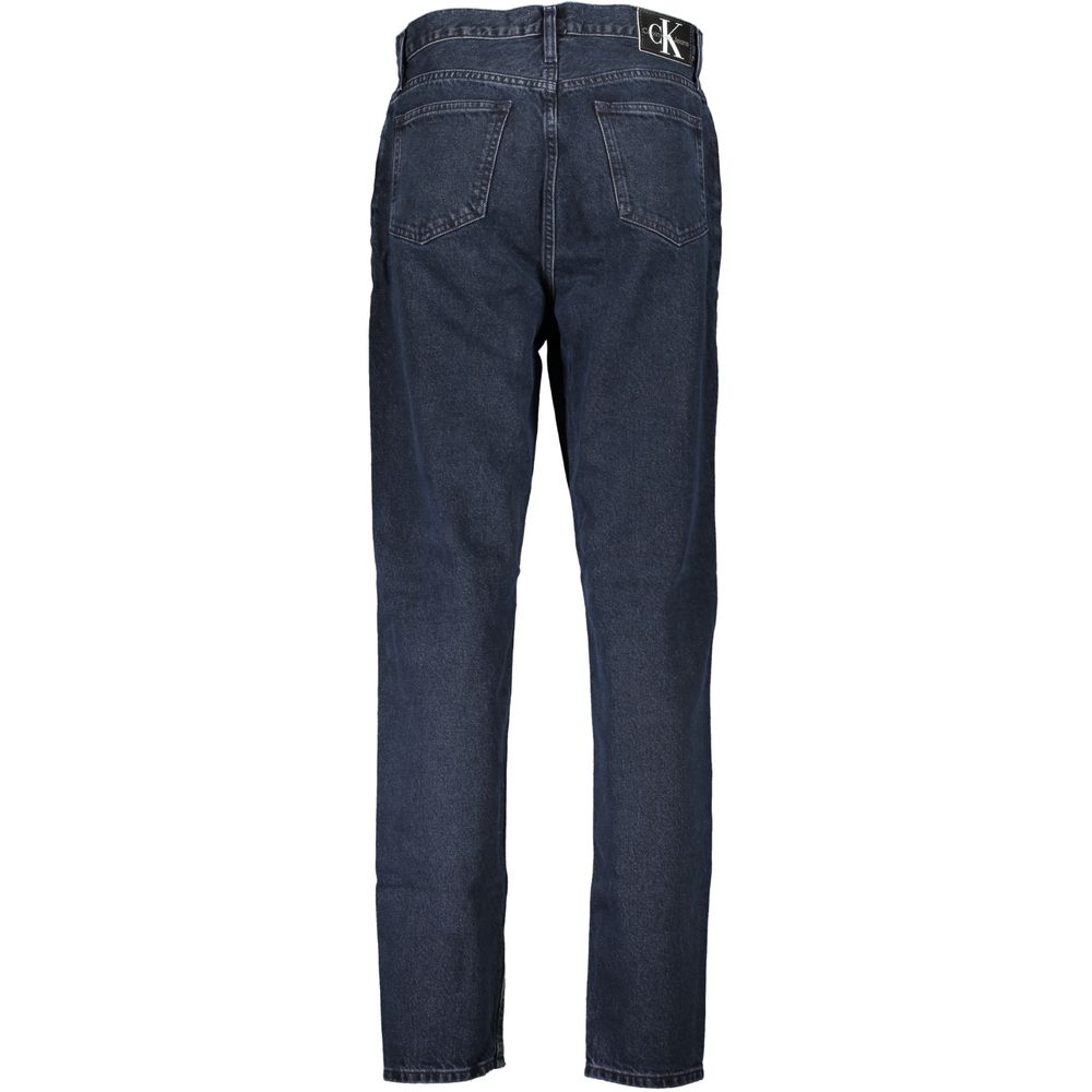 Jean et pantalon en coton bleu Calvin Klein