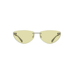 Lunettes de soleil Calvin Klein en métal vert pour femme