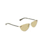 Lunettes de soleil Calvin Klein en métal vert pour femme