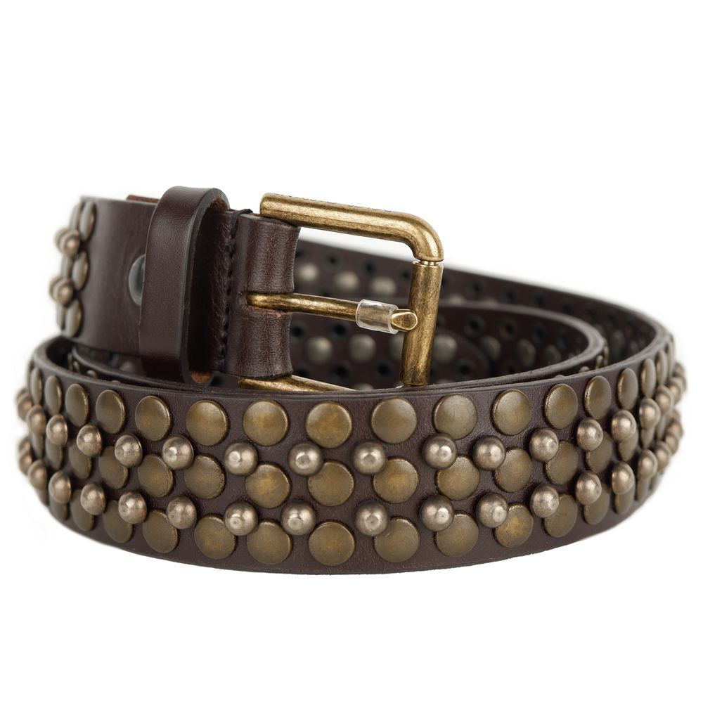 Dolce &amp; Gabbana Brown Calfskin Belt