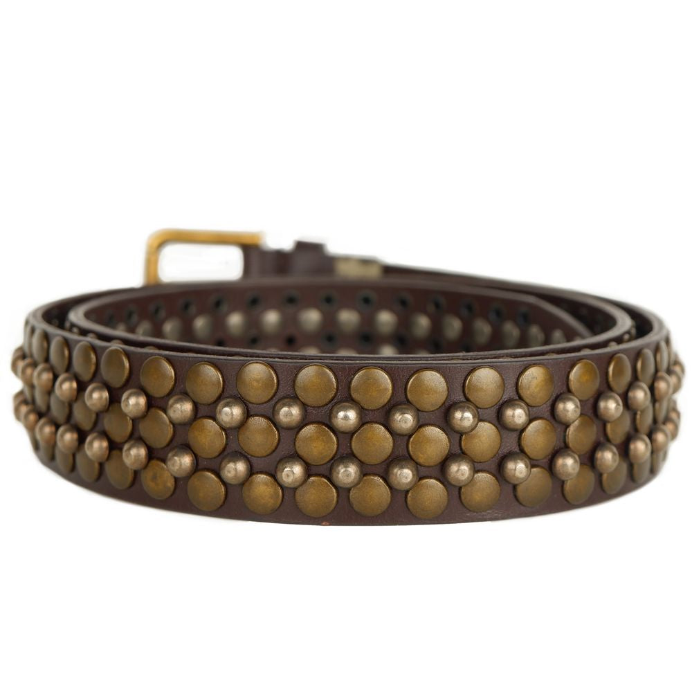 Dolce &amp; Gabbana Brown Calfskin Belt