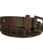 Dolce &amp; Gabbana Brown Calfskin Belt