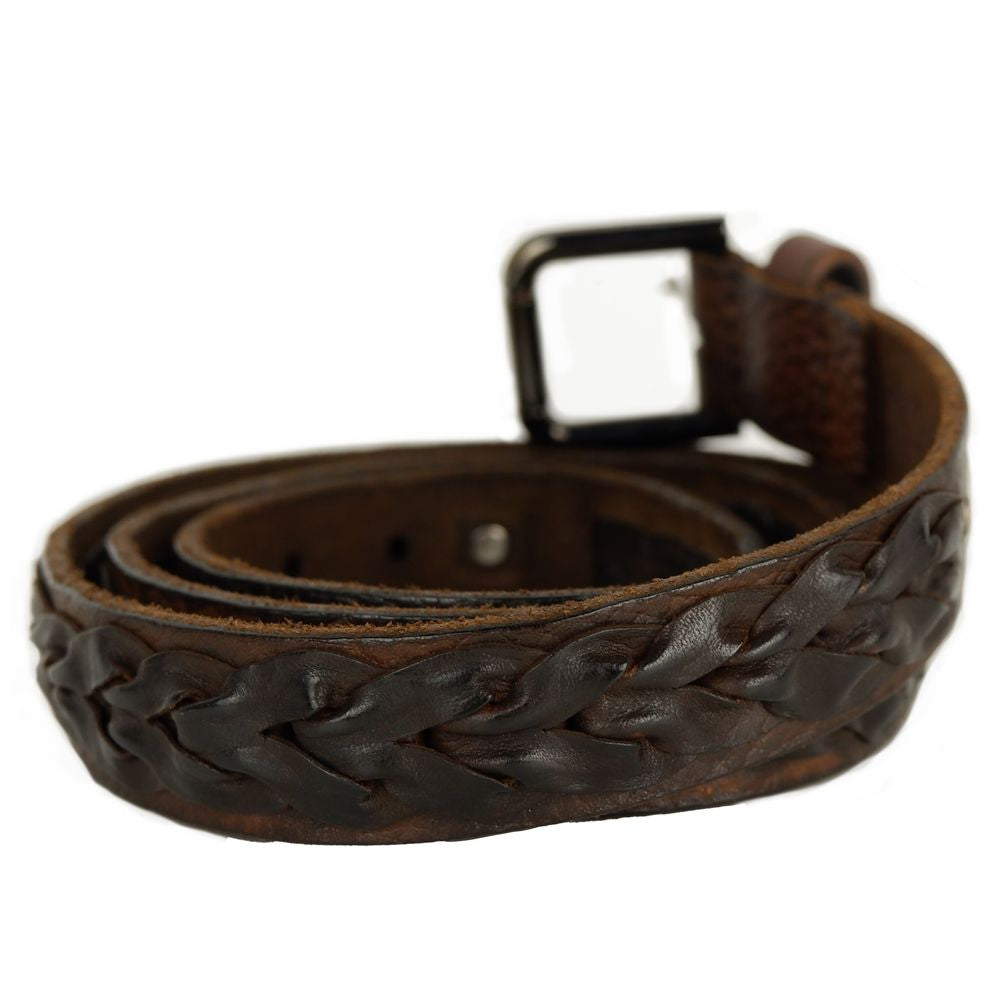 Dolce &amp; Gabbana Brown Calfskin Belt