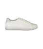 Calvin Klein Elegant White Sneakers with Contrast Detailing