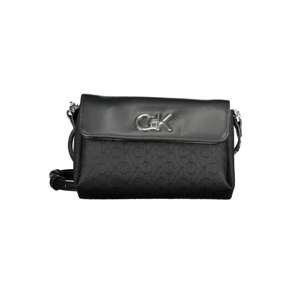 Sac à main en polyester noir Calvin Klein