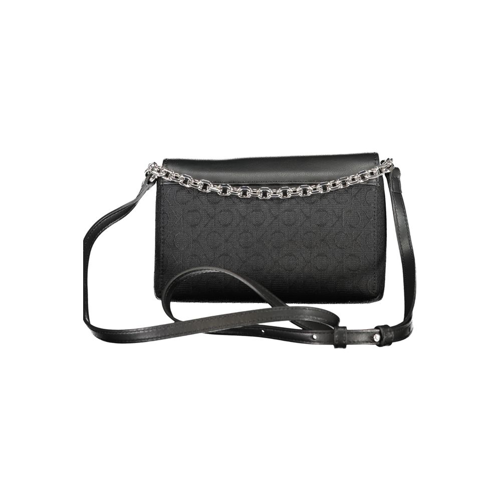Sac à main en polyester noir Calvin Klein