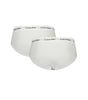 Sous-vêtements en coton blanc Calvin Klein