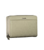 Portefeuille femme Calvin Klein en polyéthylène beige