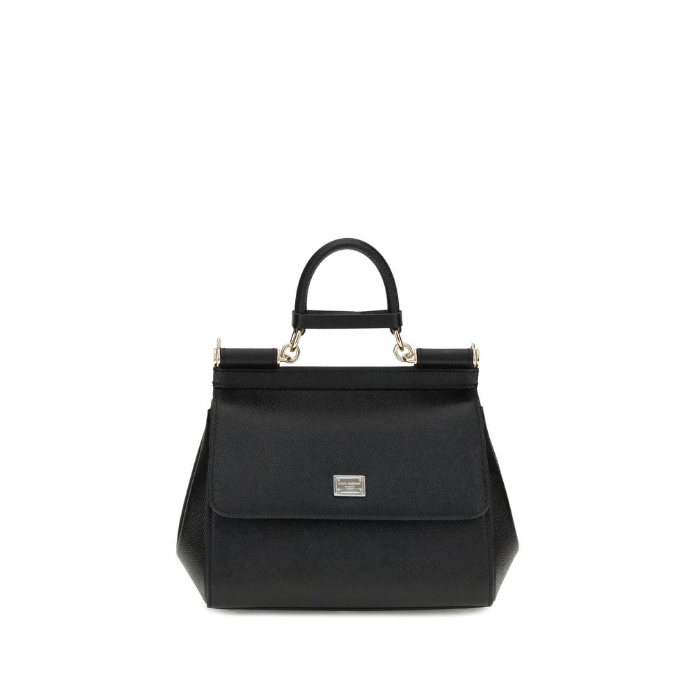 Sac à main en cuir Dolce &amp; Gabbana