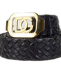 Dolce &amp; Gabbana Black Calfskin Belt