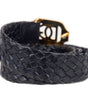 Dolce &amp; Gabbana Black Calfskin Belt