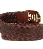 Dolce &amp; Gabbana Brown Calfskin Belt