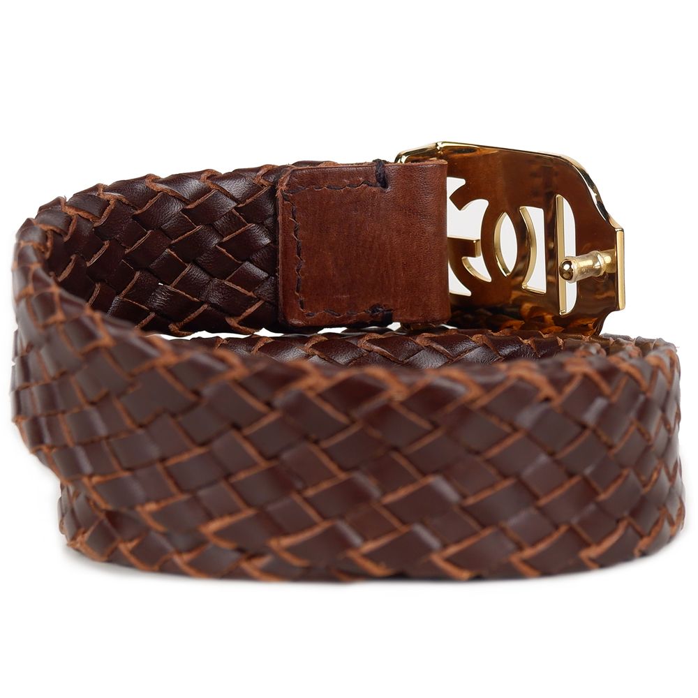 Dolce &amp; Gabbana Brown Calfskin Belt