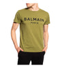 Balmain Green Cotton T-Shirt