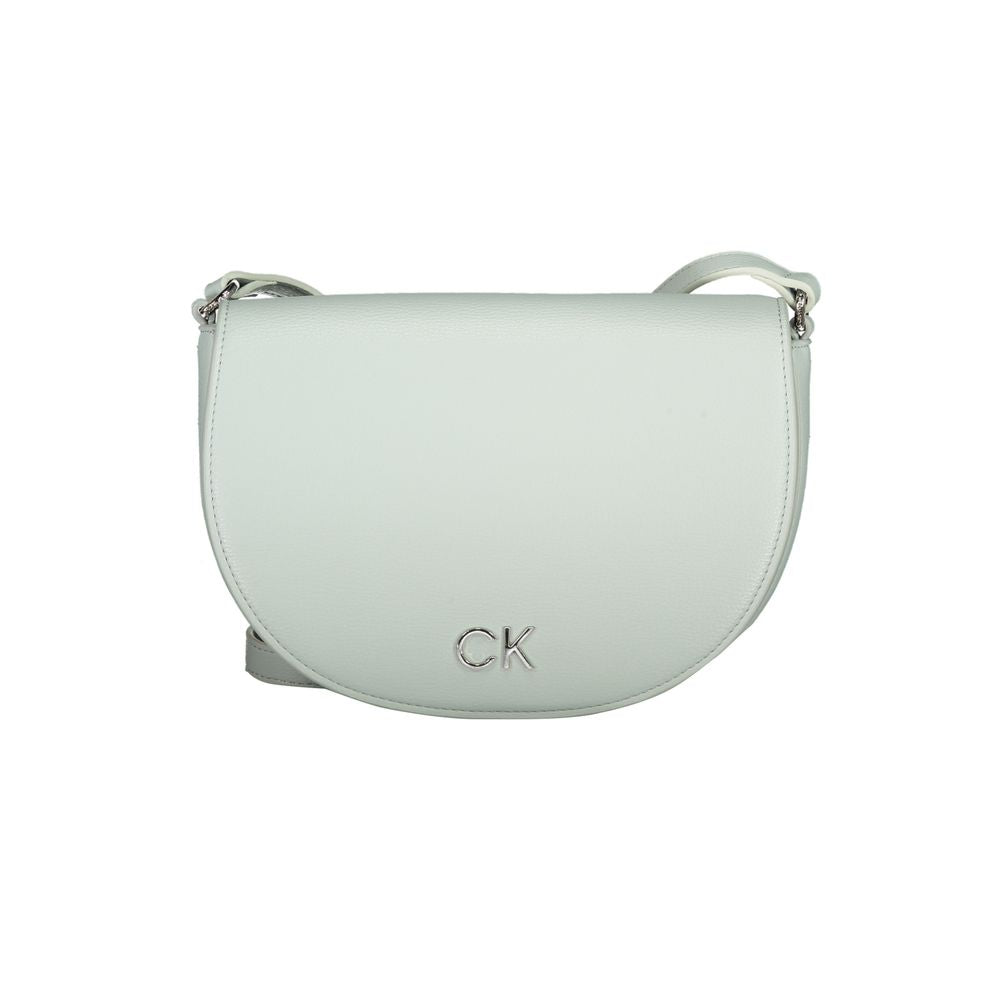 Sac à main Calvin Klein bleu clair en polyéthylène pour femme