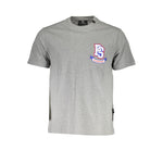 T-shirt homme en coton marron Plein Sport