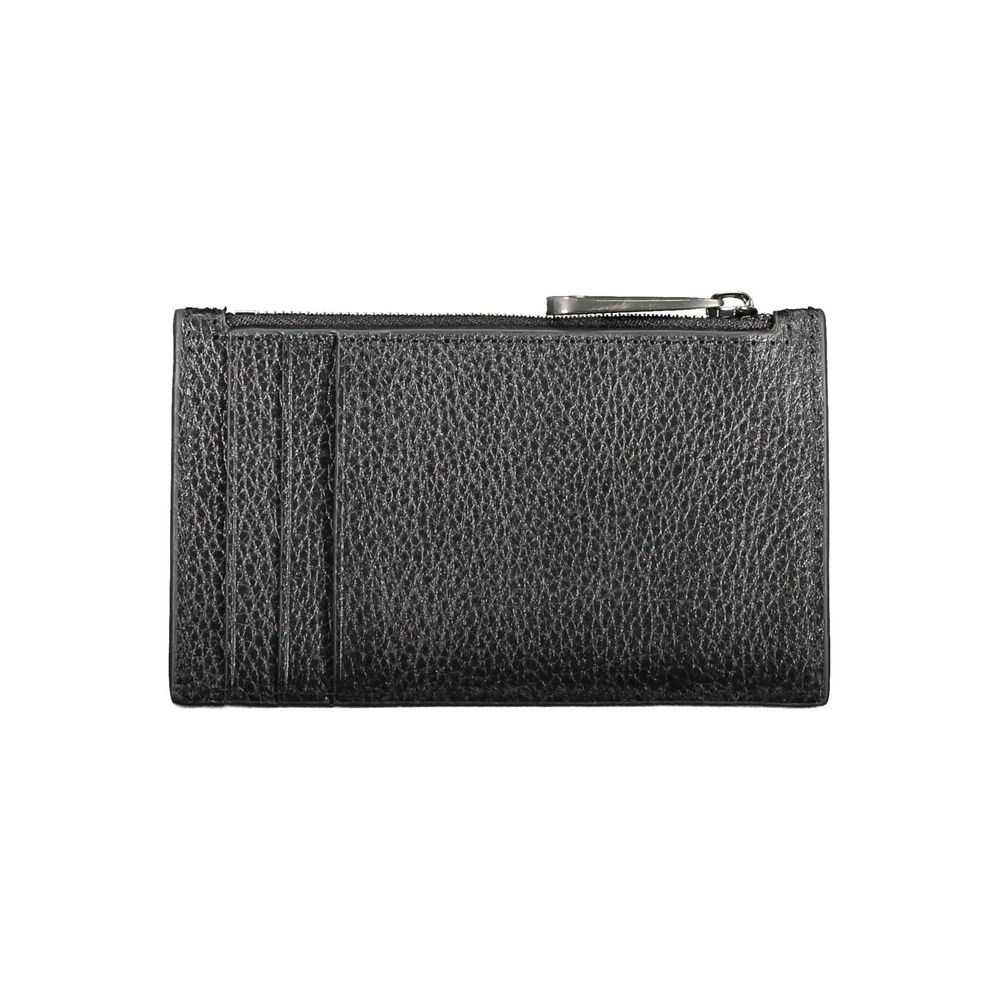 Portefeuille homme en cuir noir Calvin Klein