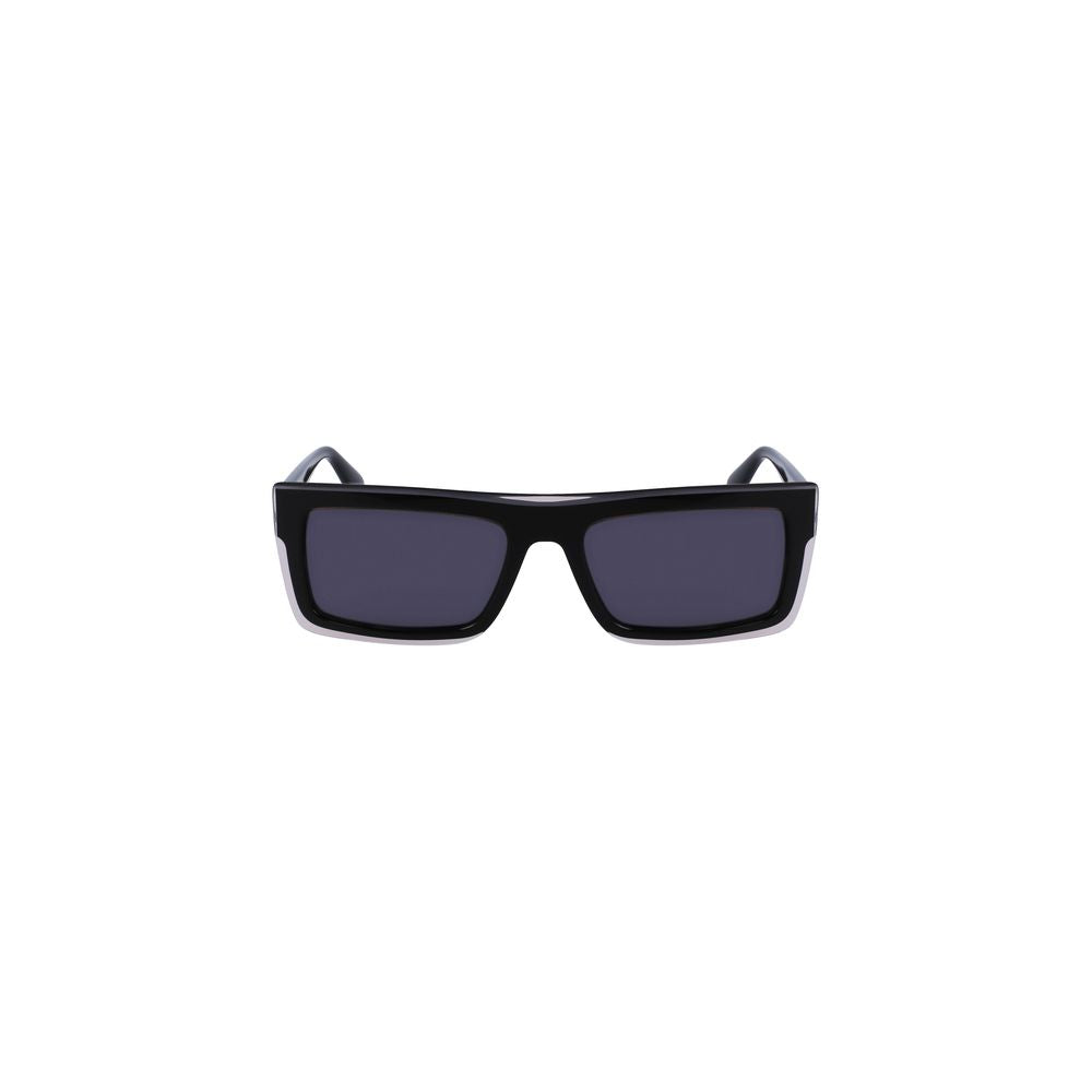 Calvin Klein Black Plastic Men Sunglasses