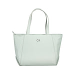 Sac à main Calvin Klein bleu clair en polyéthylène pour femme