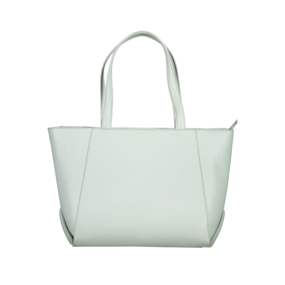 Sac à main Calvin Klein bleu clair en polyéthylène pour femme