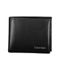 Portefeuille homme en cuir noir Calvin Klein