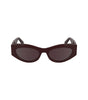 Lunettes de soleil Calvin Klein en acétate rouge pour femme