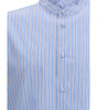 Valentino Striped plastron and ruffle Shirt