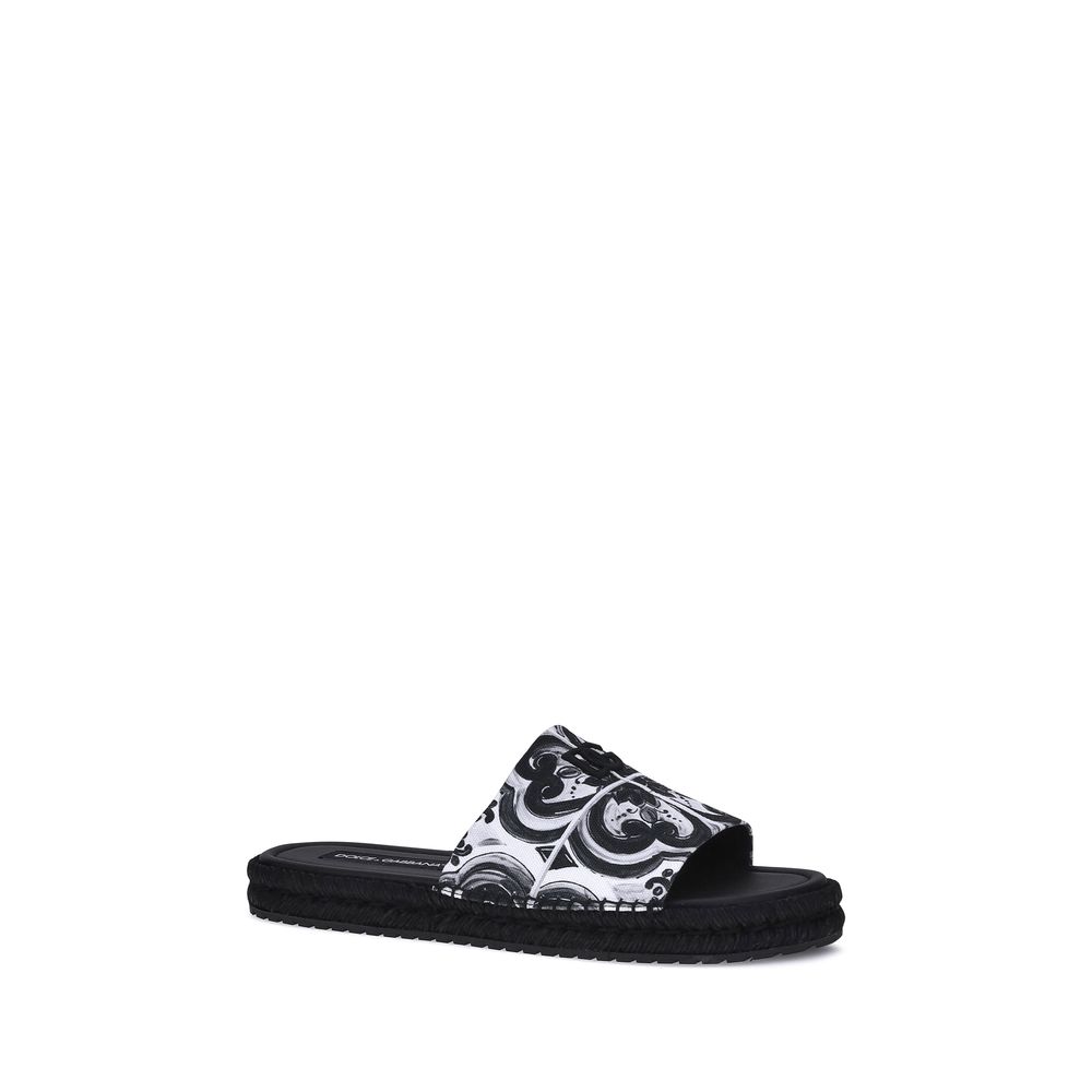 Dolce &amp; Gabbana Cotton Sandals