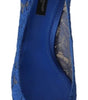 Dolce &amp; Gabbana Blue Lace Crystal Ballet Pumps Shoes