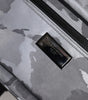 Dolce & Gabbana Gray Cotton Camouflage Logo Plaque Backpack Bag