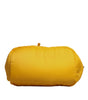 Dolce & Gabbana Yellow Orange Nylon Logo Plaque Hand Shoulder Tote Bag