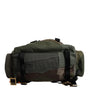 Dolce & Gabbana Green Patchwork Travel Backpack Military Bag