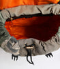 Dolce & Gabbana Green Patchwork Travel Backpack Military Bag