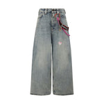 Balenciaga Wide Leg Jeans