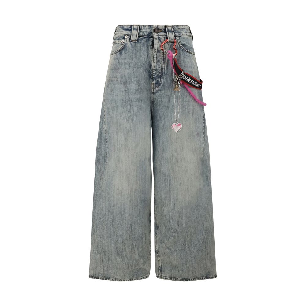 Balenciaga Wide Leg Jeans