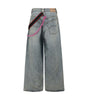 Balenciaga Wide Leg Jeans