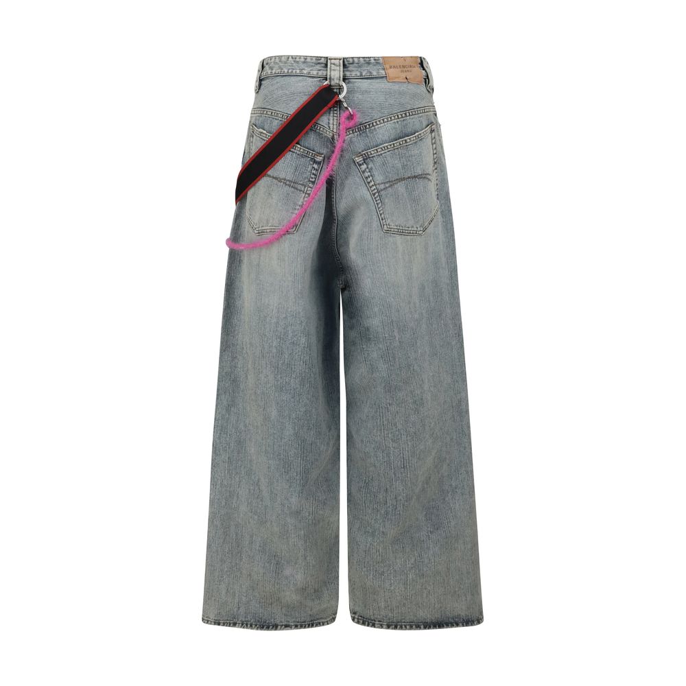 Balenciaga Wide Leg Jeans