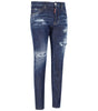 Dsquared² Blue Cotton Jeans & Pant