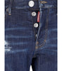 Dsquared² Blue Cotton Jeans & Pant