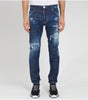 Dsquared² Blue Cotton Jeans & Pant