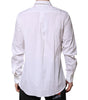 Dolce & Gabbana White MARTINI Long Sleeve Dress Formal Shirt
