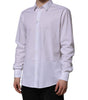 Dolce & Gabbana White MARTINI Long Sleeve Dress Formal Shirt